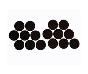 BANDE FEUTRE - ROND 25mm - 16 pcs