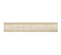 bande jute dentelle 5x500cm - TJ1 G