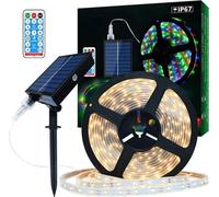 Bande LED 10 m, blanc chaud, étanche, pour l'éclairage des arbres
