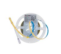 Bande LED Cob Flexible 10W/M Camaïeu 24V Bobine 5 MT V-tac VT-COB-421 [EEK: Ne pas applicable]