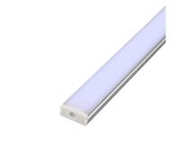 Bande LED de 1 m Profil en aluminium 5050 5730 Barre lumineuse LED dure LED | Bande lumineuse LED (11 pièces, couvercle transparent)