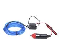 Bande LED de voiture - Dilwe - Tube de Fil - Bleu - 3 mètres - Économie d'énergie
