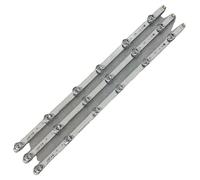 Bande LED, longueur 590 mm, matériau aluminium, intensité réglable, compatible avec plusieurs modèles de téléviseurs, 60 lumens