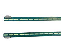Bande LED, longueur 603 mm, matériau en aluminium, alimentation en courant continu, flux lumineux 60, compatible avec plusieurs modèles de téléviseurs