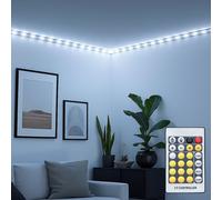 Bande LED Luminaire Dimmable Télécommande CCT Lampe Décorative IP44 L 300 Cm