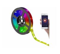 Luminea Home Control Bande LED RVB USB connectée à commandes vocales - 2 m