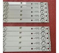 Bande LED pour AKAI compatible avec les modèles CTV500, CTV500TS incurvé, CTV5035, CTV5035SMART, DU49 1000 JS D JP4910 041EC E49DU1000 YS L(10PCS set for 1 TV)