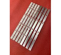 Bande LED pour Grundig compatible avec les modèles 40VLE5520BG, 40VLX7000BP, 40VLE565BG, 40VLE6520BL, 40-LB-M520, 40VLE4421BF, 2013HI400 et 40K30JD(40pcs For 5 TV)