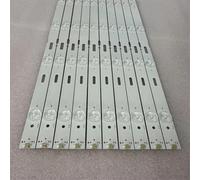 Bande LED pour Grundig compatible avec les modèles 48 VLE 6520 BL 5520 BG 5421 4421 BF, 48VLE565BG, 48VLE4520BF, 48VLE555 et 48VLE685(Kit 10pcs For 1 TV)
