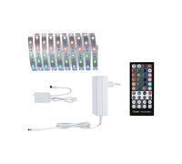Bande LED RGBW 36V LED changement de couleur à distance LED autocollante, IP20, 20W 810Lm blanc chaud, L 300 cm