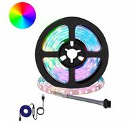 Bande led - ruban led Vidaxl Bande LED 2 pcs Noir et Transparent 950 mm Cuivre et plastique