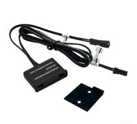 Bande LED Ultra-Mince avec Capteur Double pour porte Bande LED(Black) | Activation instantanée à l'ouverture, extinction auto, pour idéal pour mains libres, design moderne