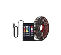 Bande lumineuse 5050 LED avec contrôleur Music IR 2M Noir K80