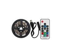 Bande lumineuse 5050 RVB à changement de couleur LED USB 200CM + télécommande Blanc MK19