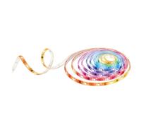 Bande LED WiFi Connectée Multicolore LED extra blanches ruban 5m adhésif 3M Apple HomeKit pris en charge 50 zones de couleurs Lumière blanche 1000 lumens