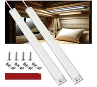 Bande lumineuse LED 12 V 120 puces LED 1600 lumens 10 W éclairage intérieur LED avec interrupteur