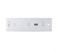 Bande lumineuse LED 12 V pour réfrigérateur Hisense & Ronsheng - Lampe de rechange imperméable - Résistante au gel - 20 °C - Longue durée de vie de 50 000 h - 12,8 x 3,8 cm