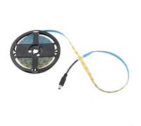 Bande lumineuse LED à détecteur de mouvement avec mode jour/nuit, minuterie réglable, pour alimentation par batterie ou USB, flexible sous éclairage (lumière blanche) (lumière blanche) (lumière