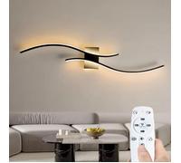 Bande lumineuse LED à ondes longues applique murale 60 cm intensité variable en continu avec télécommande + fonction vocale