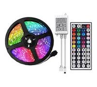Bande lumineuse LED Avec lumière multicolore 5050 RVB flexible（Contrôleur 44 touches） Multicolore K15 Multicolore G