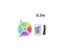 Bande lumineuse led avec lumière multicolore rgb flexible usb 5050 - blanc