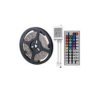 Bande lumineuse LED Avec prise avec lumiï¿½re multicolore 5050 RVB ï¿½tanche Multicolore MK92