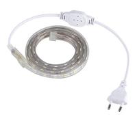 Bande lumineuse LED - SMD 5050 - 220V - 60 LEDs/m - Flexible et étanche - Blanc