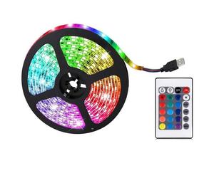 Bande lumineuse LED - SONEW - Multicolore - 16 couleurs changeantes - Télécommande 24 touches - Intérieur