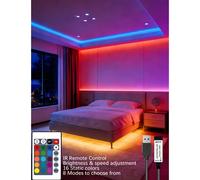 Bande lumineuse LED USB 5V, rétroéclairage TV auto-adhésif, convient pour la maison, le mur, la pièce, les escaliers, le couloir et la décoration de Noël 30m,1 m,2 m,3 m,5 m,10 m,15m,20mCuivre