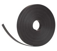 Bande magnétique 2DOBOARD (non adhésive) pour tracer des lignes sur un tableau blanc (noire, 5 m de long, 10 mm de large) pour tableaux magnétiques, réfrigérateurs, tableaux de planification et tablea
