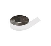 Bande magnetique Dim 0,6 x 50 mm Couleur blanc, rouleau de 30 m