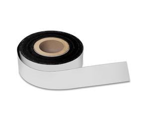 Bande magnétique en PVC Blanc L 30 m x l 25 mm