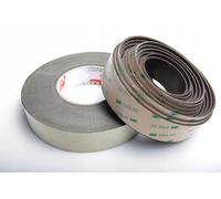 Bande magnétique ferromagnétique 30x0,5 mm + bande néodyme 30x1,5 - 1mb