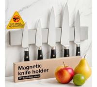 Bande magnétique pour couteau avec adhésif (30 CM)