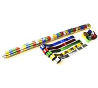Bande métallisée Magic FX 10 m x 1,5 cm - Couleurs assorties - Serpetins métalliques