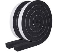 Bande Mousse Adhésive Calfeutrage Porte Fenêtre, Joint Isolation Climatisation 25 mm x 25 mm, 2 Rouleaux 4 m Total