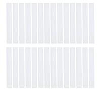 Bande Protection Éponge Blanche Auto-Adhésive pour Couvre-Visage Adulte | 50 Pièces, Relief de Pression, Remplacement Facile, Surface Nettoyable, Trous Respirants, Fournitures pour Femmes Adultes