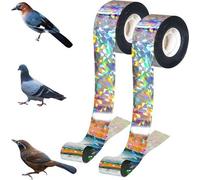 Bande réfléchissante anti-oiseaux pour balcons et maisons - 2 rouleaux