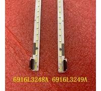 Bande rétroéclairage LED Nipseyteko LG FN MD 65 ""V19 signalisation 3248 3249 R L 3249A, 2 pièces/ensemble