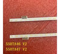 Bande rétroéclairage LED Nipseyteko SONY, 2 pièces, KDL-55W829B KDL-55W828B KDL55-W800B KDL-55W805B 550TA46 550TA47 74.55T20. T550HVF05.0