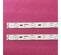 Bande rétroéclairage LED tv, 100%, 10 diodes, STV-LC32T410WL cm, 1 ensemble = 2 pièces, pour gopro 35017727 KONKA KL32GT618 DNS K32D619, 64.4 2 set Nipseyteko