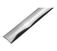 Bande seuil inox adhésif 0,93mm - DINAC - 0011020 Noir G