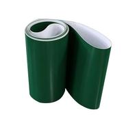 Bande transporteuse en PVC durable - Courroie d'alimentation pour matériaux d'aéroport - Rouleau de feuille de caoutchouc plate O-Pe - 35 x 130 cm - Robuste et antidérapante - Haute capacité