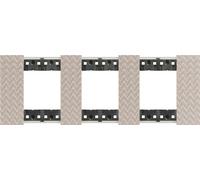 Bandeau 2 x 3 module IMD BTicino Living Now KA4802M3M_ Optic
