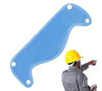 Bandeau anti-transpiration pour casque de sécurité - Doublure anti-transpiration pour le front du casque - Pour chantier de construction, toutes saisons, lavable, réutilisable, séchage rapide pour