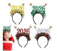 Bandeau De Noël - Bande De Bois De Renne En Velours De Luxe, Nœud En Peluche Festif, Réglable Pour La Plupart Des Bandeaux De Vacances | Accessoire De Cheveux De Vacances Pour La Fête, Le Bureau, Le P