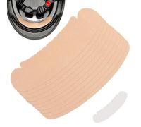 Bandeau De Transpiration pour Casque De Chantier, 10 Pièces Bandeau De Chapeau Anti-Transpiration, Coussinet Confort pour Casque, pour Couvreurs Agriculteurs Peintres Motards Cyclistes Soudeurs