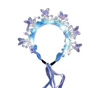 Bandeau lumineux papillon pour enfants, accessoires de coiffure, serre-tête pour cosplay, accessoires de costume, bandeaux de fête pour enfants