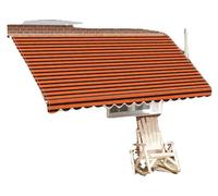 Bandeau solaire rétractable manuel, matériau durable, utilisation facile, disponible en plusieurs couleurs