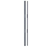 Bandeaux ventouses 2 x 300 kg en 2500 mm 12/48 Volts DC automatique -argent SEWOSY